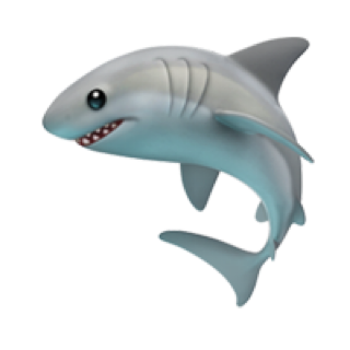Emoji de tiburón