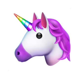 Emoji de unicornio